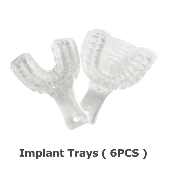 IMPLANT TRAYS (6 PCS)