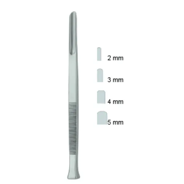 Bone Gouge, Partsch, 2mm, 13.5 cm