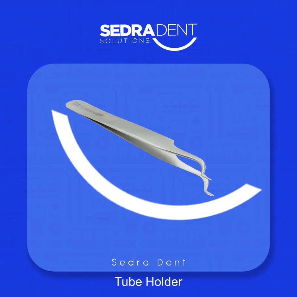 Tube holder open