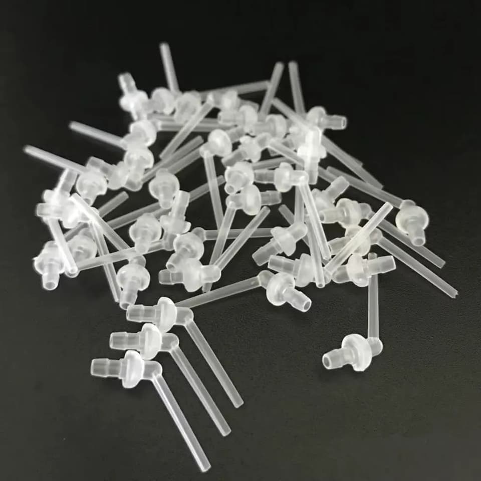 Resin Clear Blunt Tip p/k 100