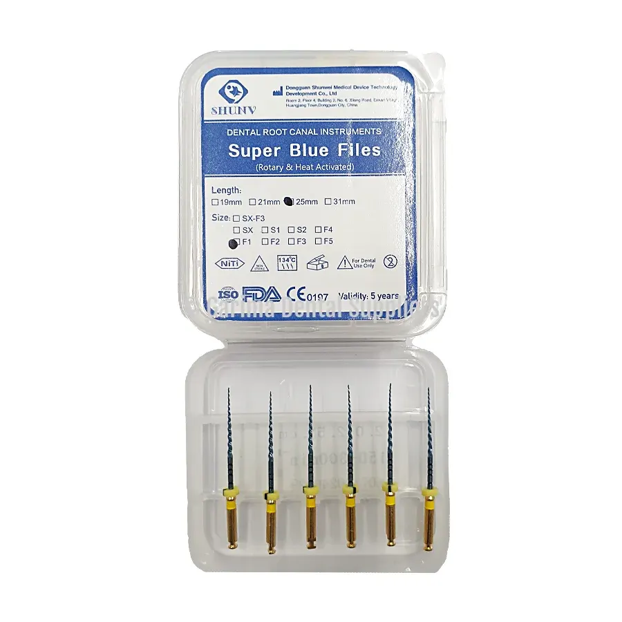 GDS Shunv Rotary Files Super Blue – 25mm #F1