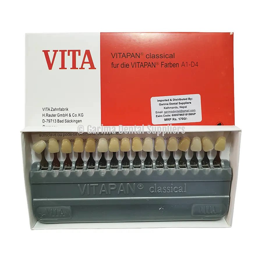 Vita Tooth Shade Guide – 16 Colors