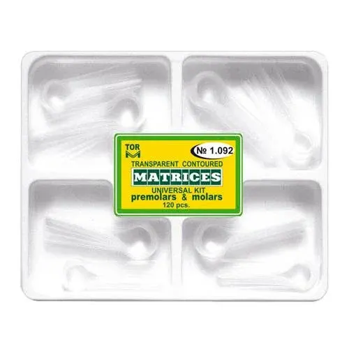 TOR VM Transparent Sectional Contoured Matrices Universal Kit