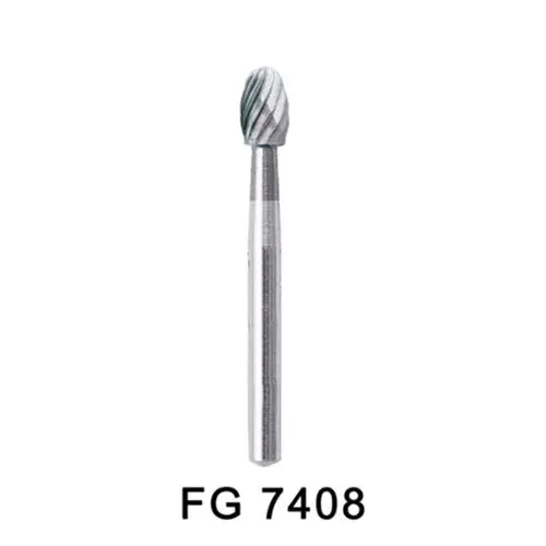 Lusterdent Carbide Finishing Bur FG – Football Shape #7408