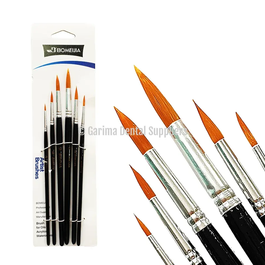 Jaan Medical Procelain Brush Set of 6pcs