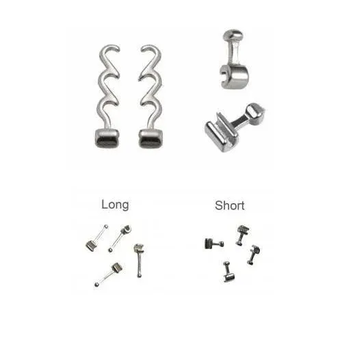 United Dental Crimpable Hook Set of 10pcs