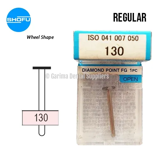 Shofu Diamond Bur FG – Wheel #130