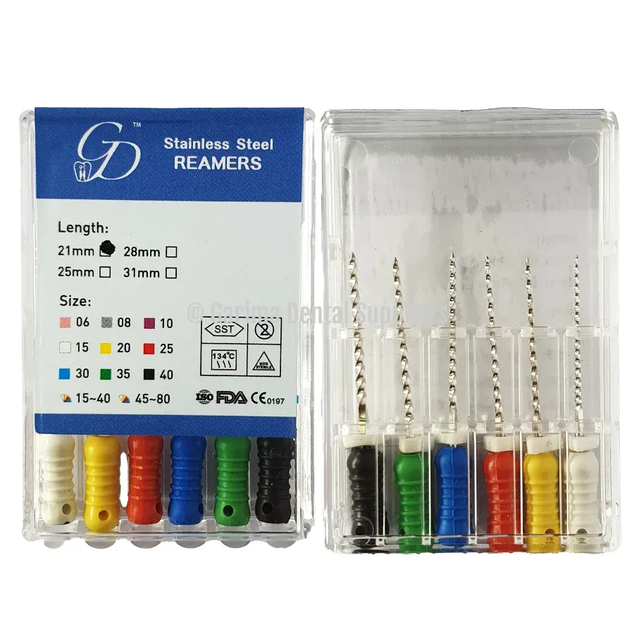 GDS Stainless Steel Reamers 21mm #45/80