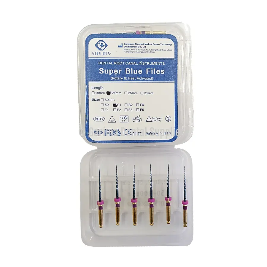 GDS Shunv Rotary Files Super Blue – 21mm #S1