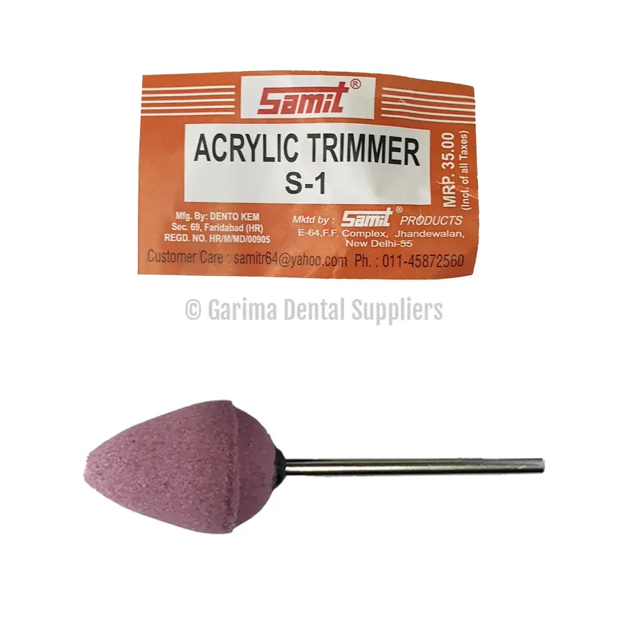 Indian Acrylic Stone Bur #S1 – Pink