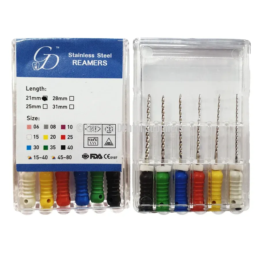 GDS Stainless Steel Reamers 21mm #15/40