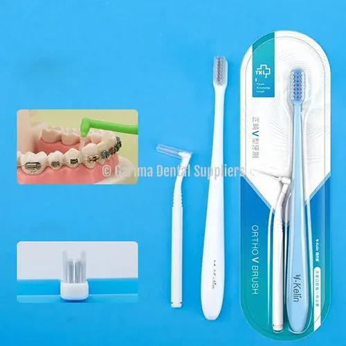 Y-Kelin Ortho V-Shaped Toothbrush