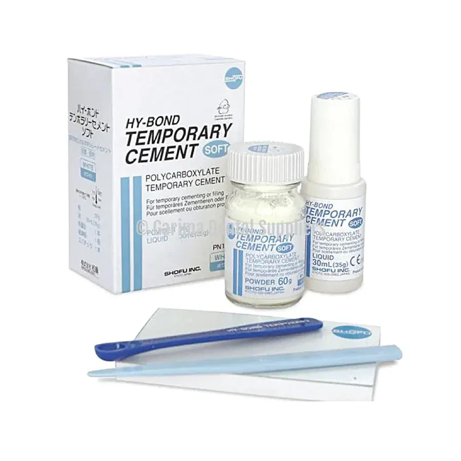 Shofu Hy-Bond Temporary Cement Soft 1-1 Set 60g Powder 35g Liquid