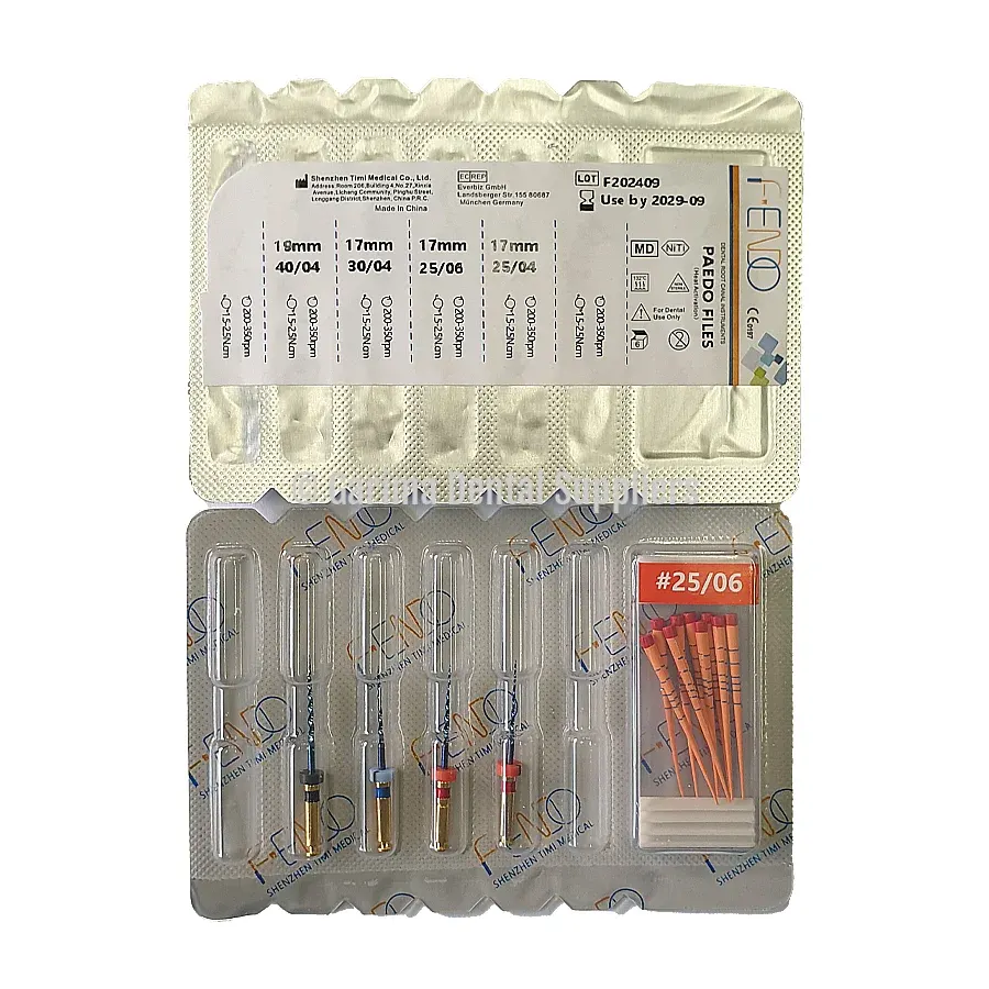 F-Endo Rotary Files – PEADO /W Gutta Percha 17mm #ASST