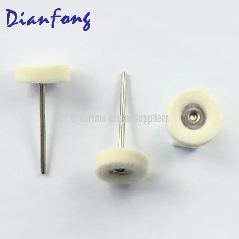 Dian Fong Polishing Brush Wheel Shape Wool Felt