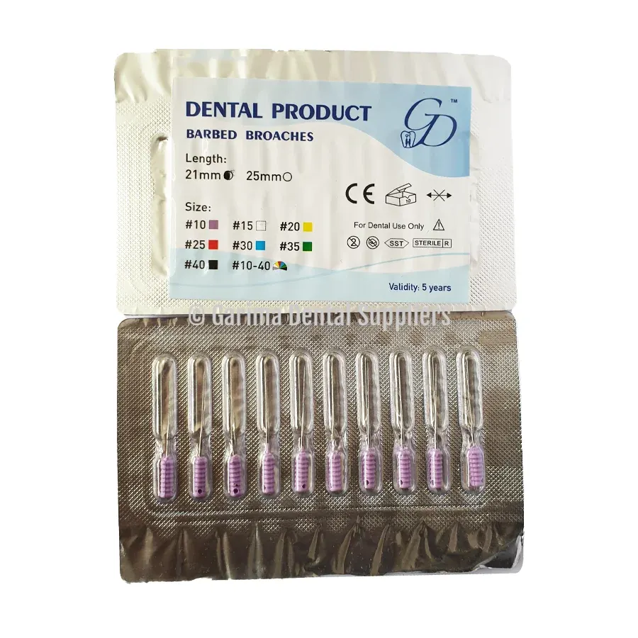 GDS Barbed Broaches 21mm #10