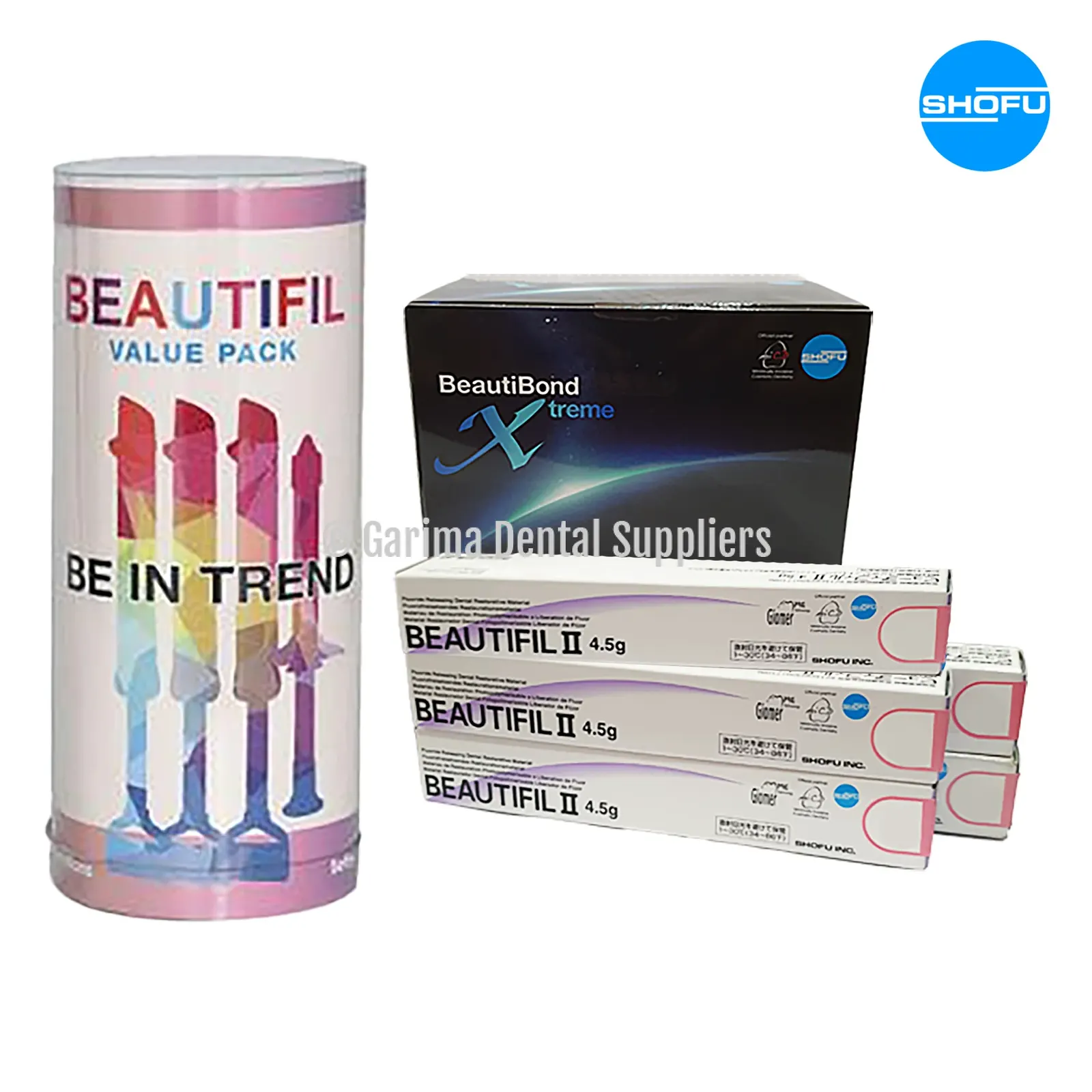 Shofu Beautifil II Value Pack w/ Beautibond Extreme 5ml