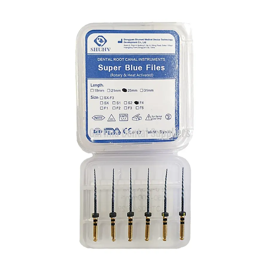 GDS Shunv Rotary Files Super Blue – 25mm #F4