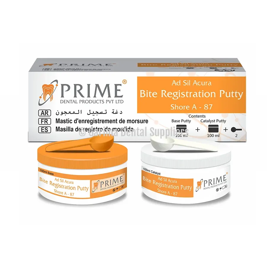 Prime Dental Ad Sil Acura Bite Registration Putty