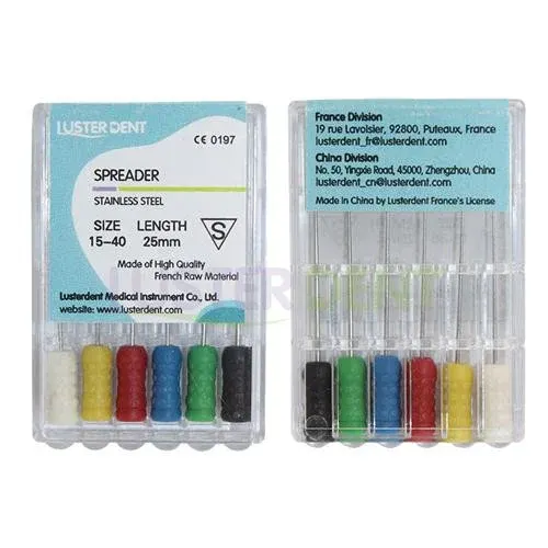 Lusterdent Stainless Steel Spreaders 25mm #15/40