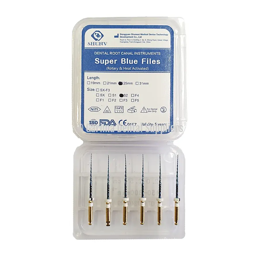 GDS Shunv Rotary Files Super Blue – 25mm #S2