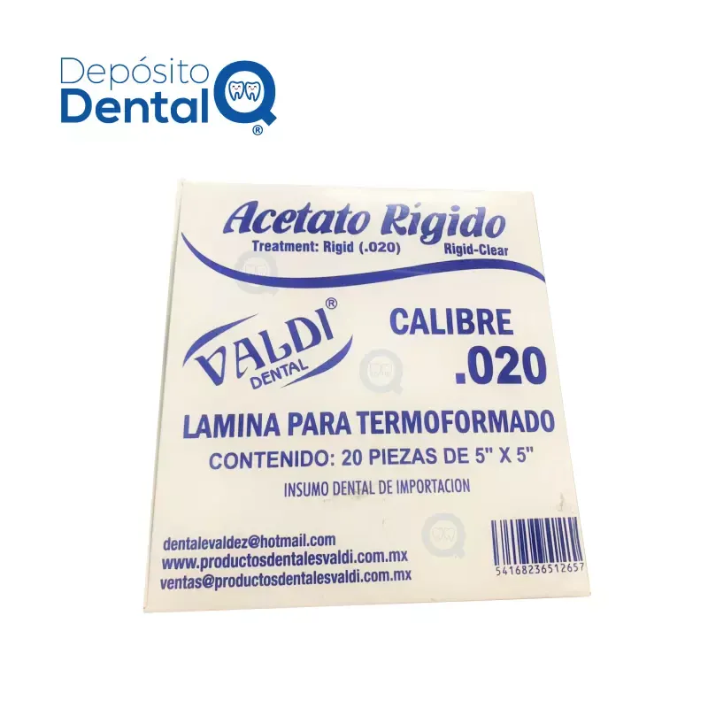 Acetatos Rígidos 5×5 Valdi