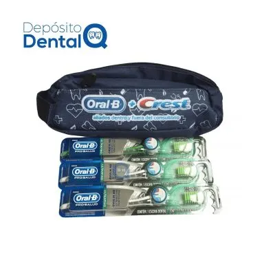 Estuche de Viaje Salud Profesional Con 3 Cepillos Oral B