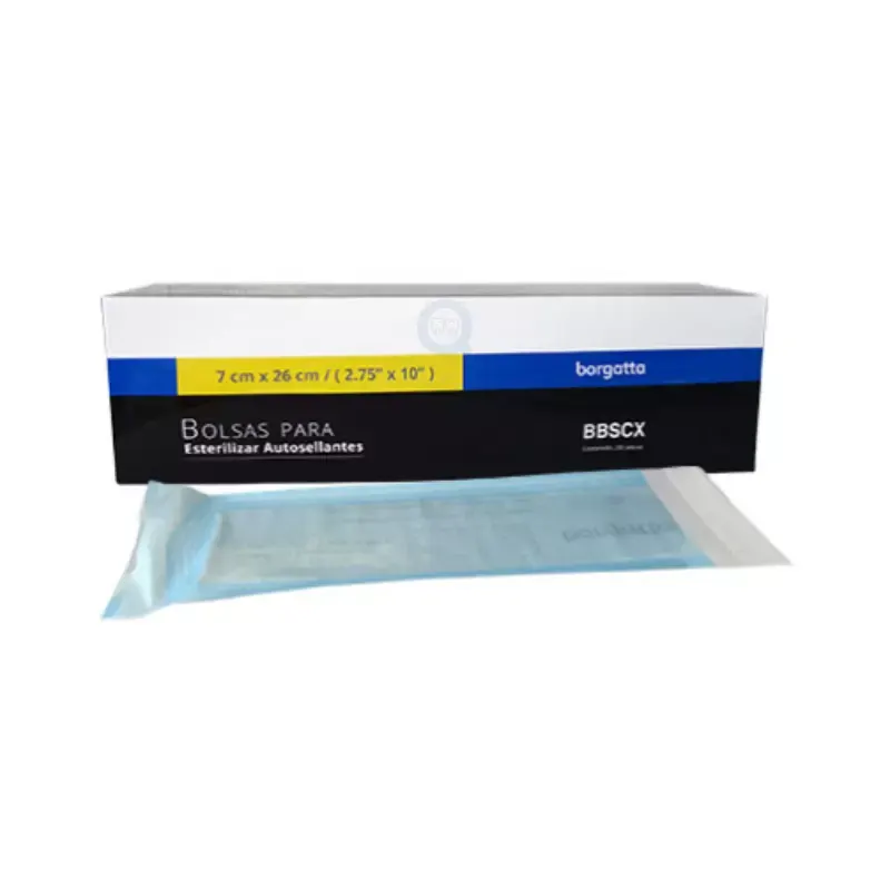 Bolsas para Esterilizar con 200 Piezas Borgatta