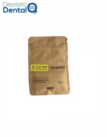 Elásticos Intraorales 2.5 Oz 3/16 Dragón Borgatta