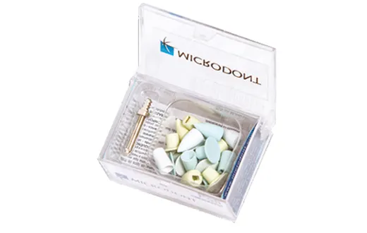 Coffrets de polissoirs système POLIGLOSS : MICRODONT
