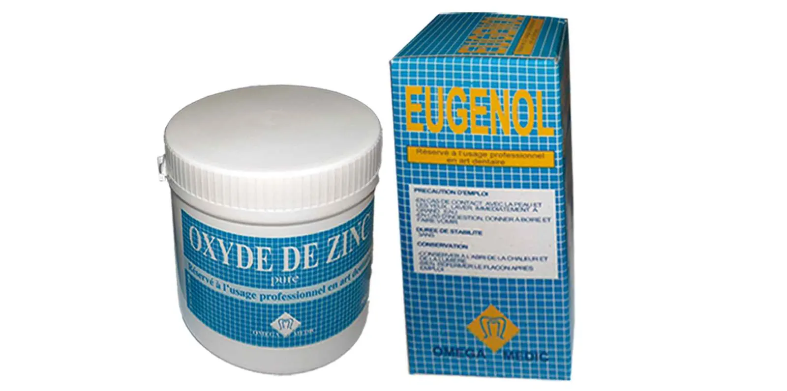 Eugenol Oxyde de Zinc : OMEGA MEDIC