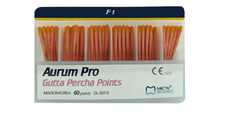 Cônes de gutta Aurum Pro : META BIOMED