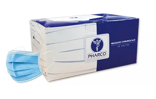 Masques chirurgicaux : PHARCO