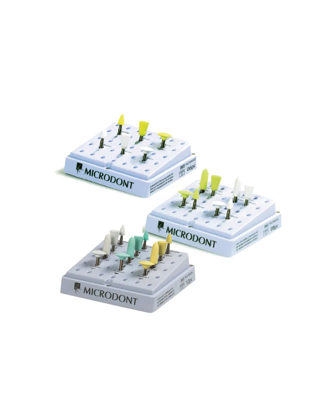 Coffrets de polissage pour composite : MICRODONT