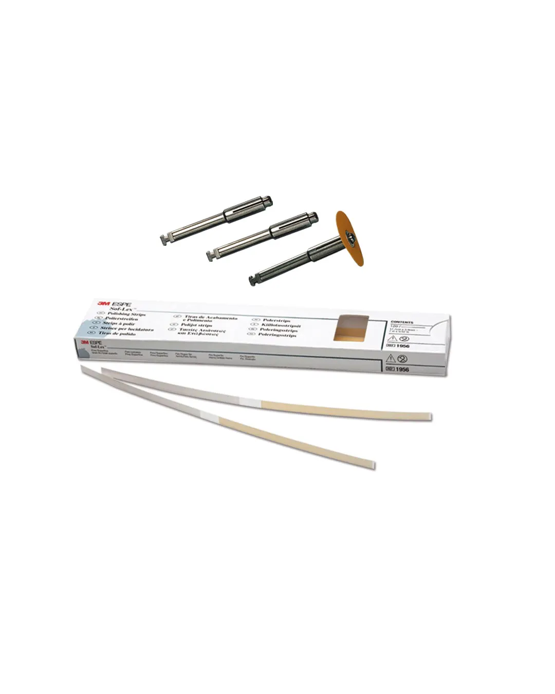 Mandrins pour contre-angles pour disques de polissage : 3M ESPE