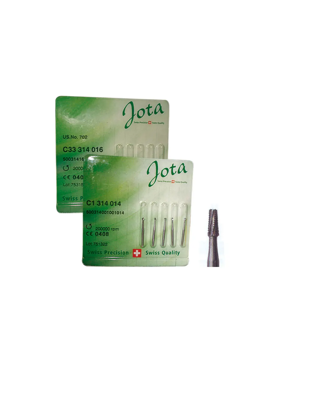Fraises En Carbure De Tungstène Forme Cylindro-conique Bout Plat Surtaillée : JOTA