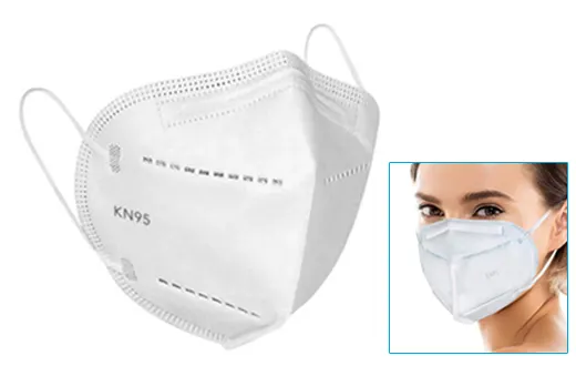 Masques de protection KN95 sans valve