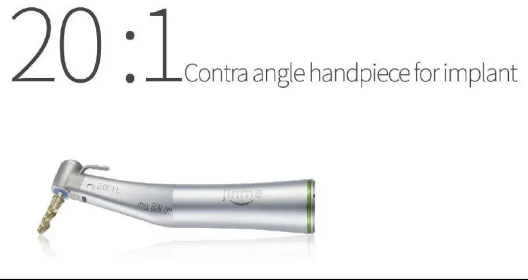 20:1 Contra angle handpiece for implant