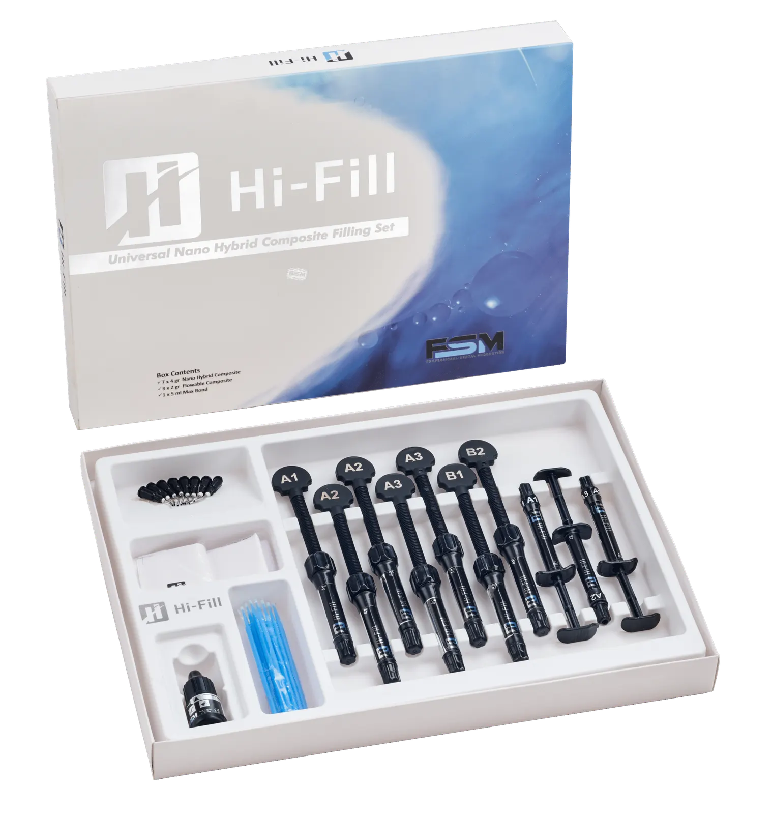 HI-FILL UNIVERSAL NANO HYBRID COMPOSITE SET
