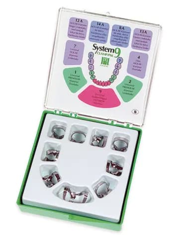 Hygenic Gloss Finish System-9 Winged Clamp Pak