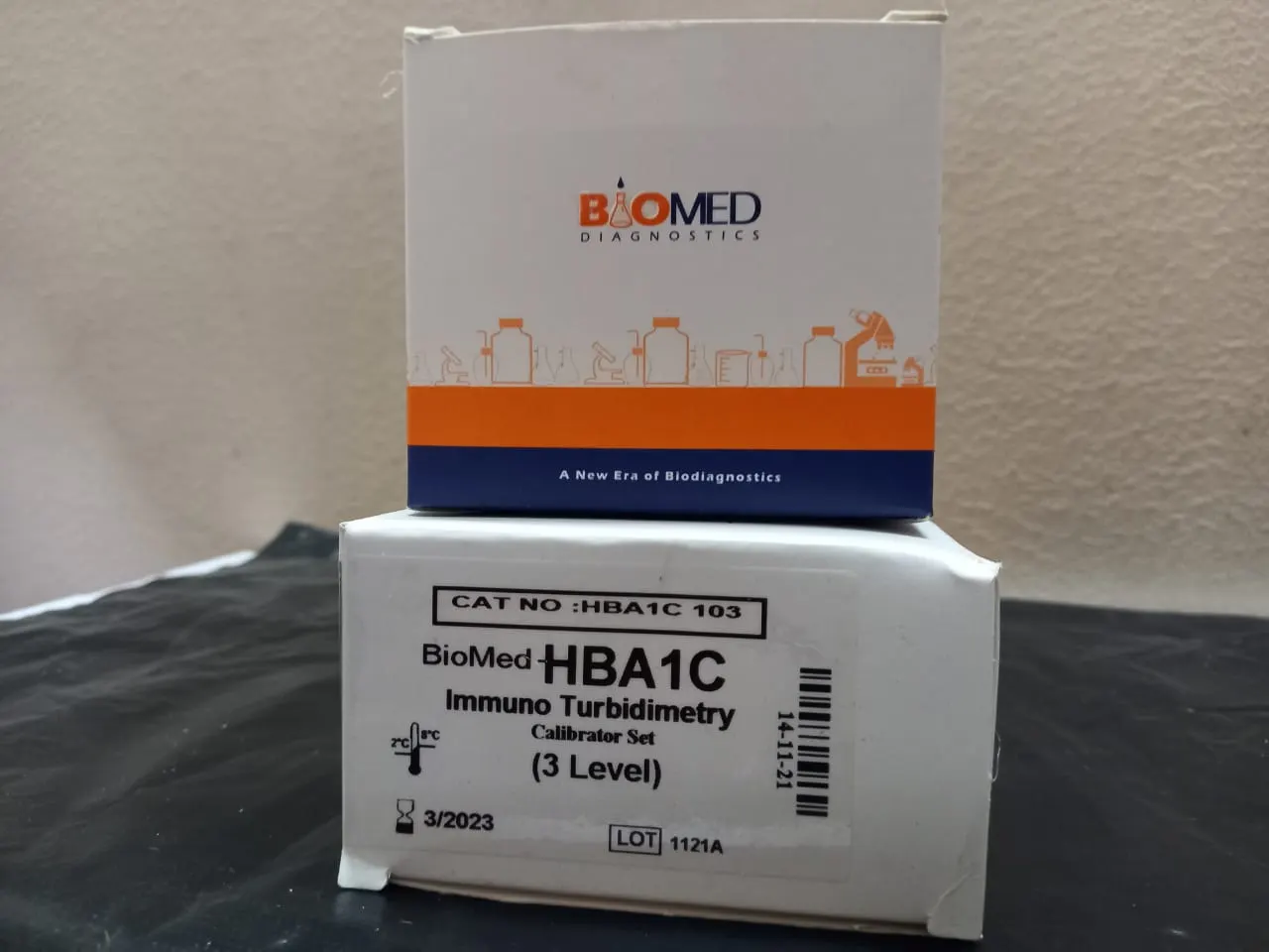 Biomed – HBA1C (3 Level) (12 test)