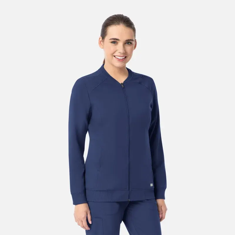 MOMENTUM WOMEN'S FRONT ZIP WARM-UP JACKET MAEVN 5061