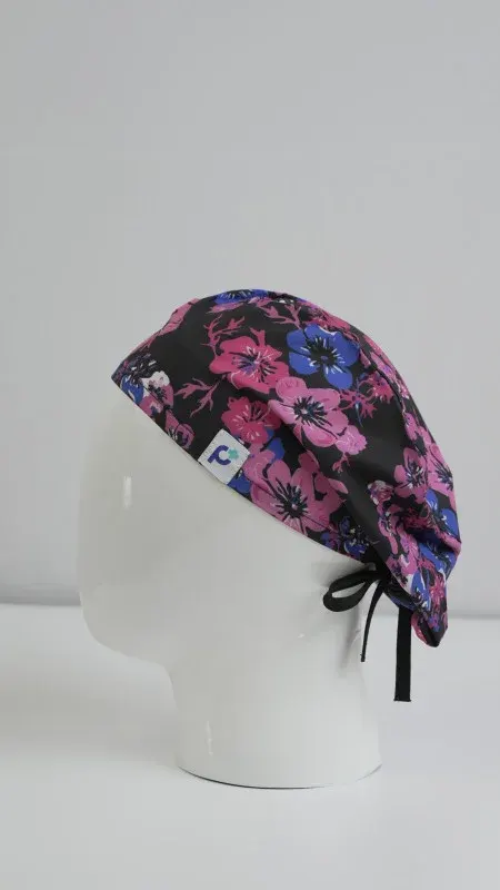 PULSE ZONE PINK FLOWERS PATTERN HEADCAP