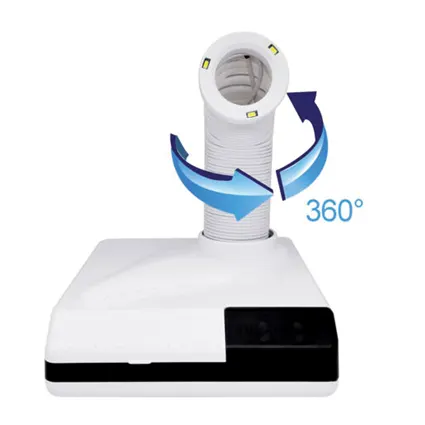 Portable Dust Collector with LED Light